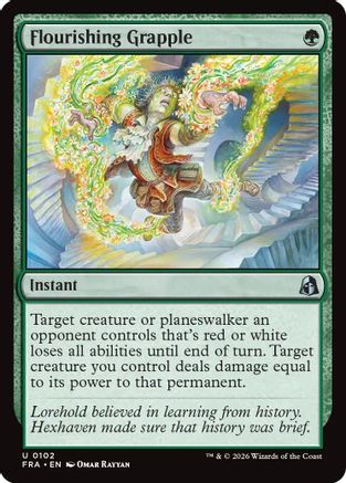 Flourishing Grapple (FRA-102) - Reality Fracture [Uncommon]