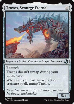 Traxos, Scourge Eternal (FRA-280) - Reality Fracture Foil [Uncommon]