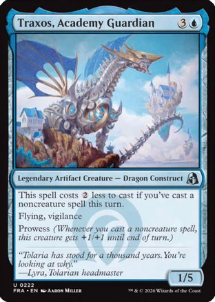 Traxos, Academy Guardian (FRA-222) - Reality Fracture [Uncommon]