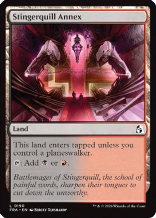 Stingerquill Annex (FRA-190) - Reality Fracture Foil [Land]