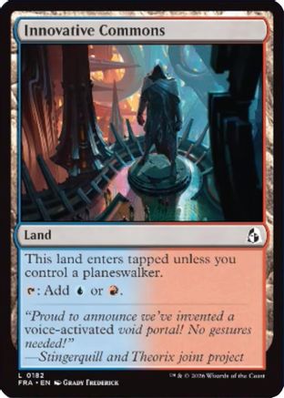 Innovative Commons (FRA-182) - Reality Fracture Foil [Land]
