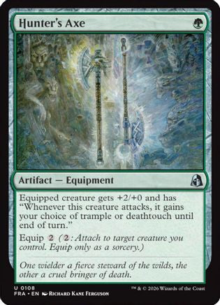 Hunter's Axe (FRA-108) - Reality Fracture [Uncommon]