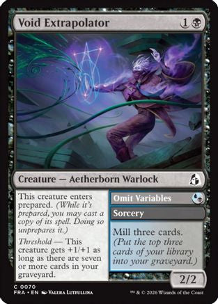 Void Extrapolator (FRA-070) - Reality Fracture Foil [Common]