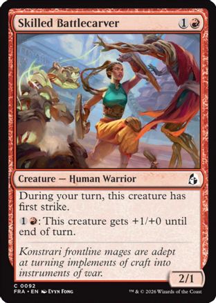 Skilled Battlecarver (FRA-092) - Reality Fracture [Common]