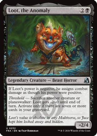 Loot, the Anomaly (FRA-232) - Reality Fracture [Uncommon]
