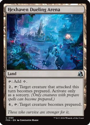 Hexhaven Dueling Arena (FRA-181) - Reality Fracture Foil [Uncommon]