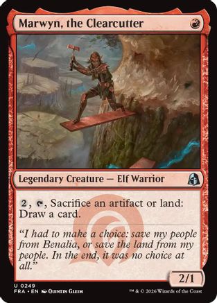 Marwyn, the Clearcutter (FRA-249) - Reality Fracture [Uncommon]