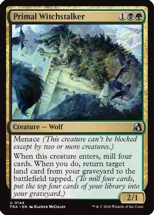 Primal Witchstalker (FRA-144) - Reality Fracture [Uncommon]