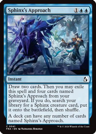 Sphinx's Approach (FRA-041) - Reality Fracture Foil [Common]