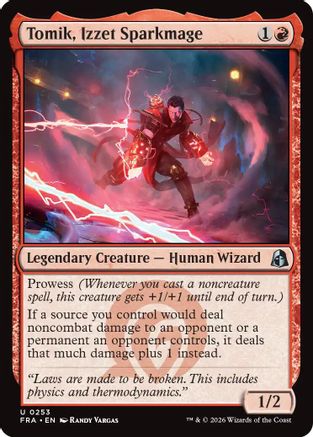 Tomik, Izzet Sparkmage (FRA-253) - Reality Fracture [Uncommon]