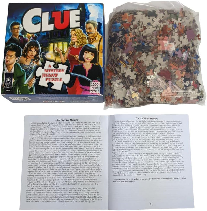 Puzzle Mystery: Clue (1000 pieces)