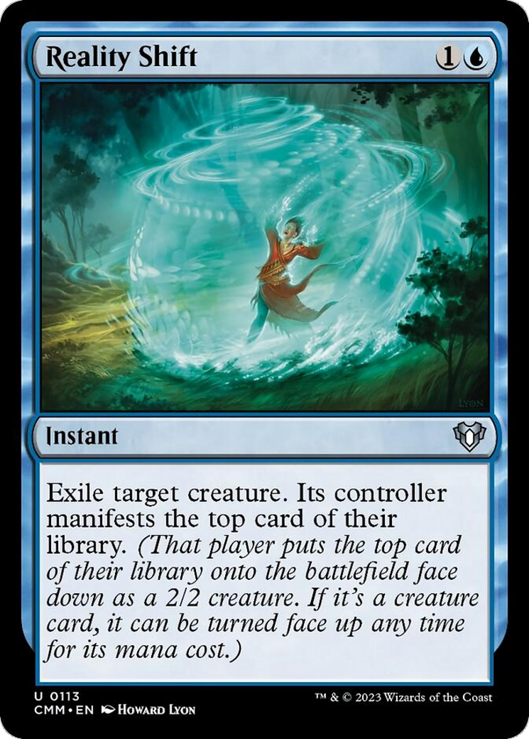 Reality Shift (CMM-113) - Commander Masters [Uncommon]