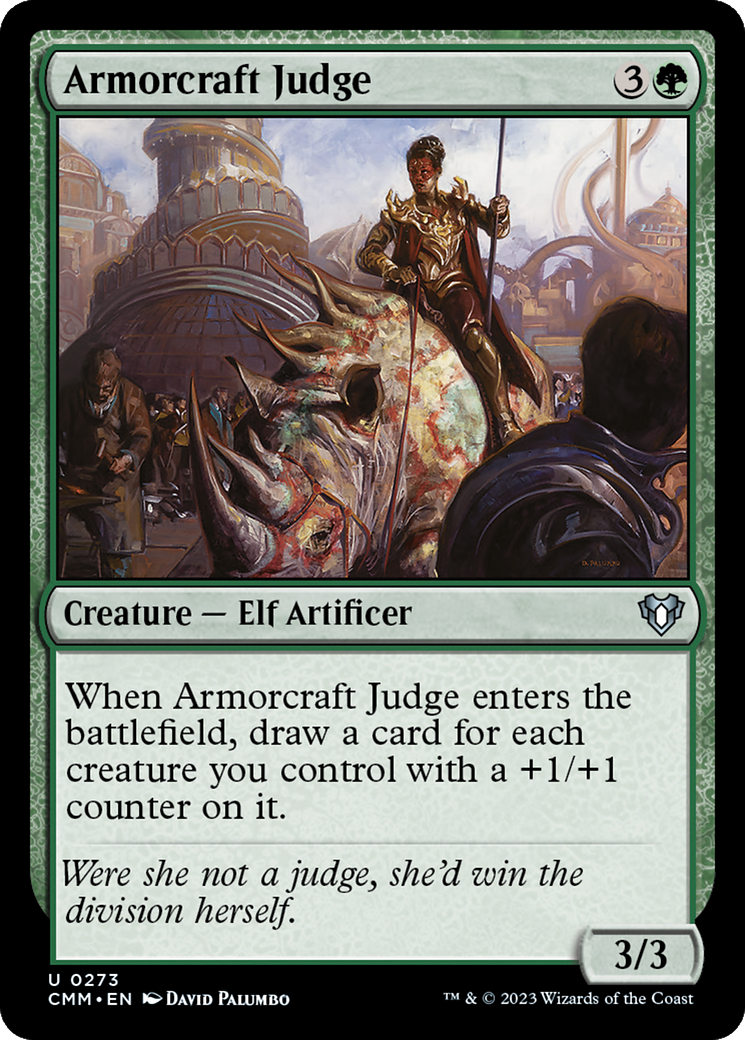 Armorcraft Judge (CMM-273) - Commander Masters [Uncommon]