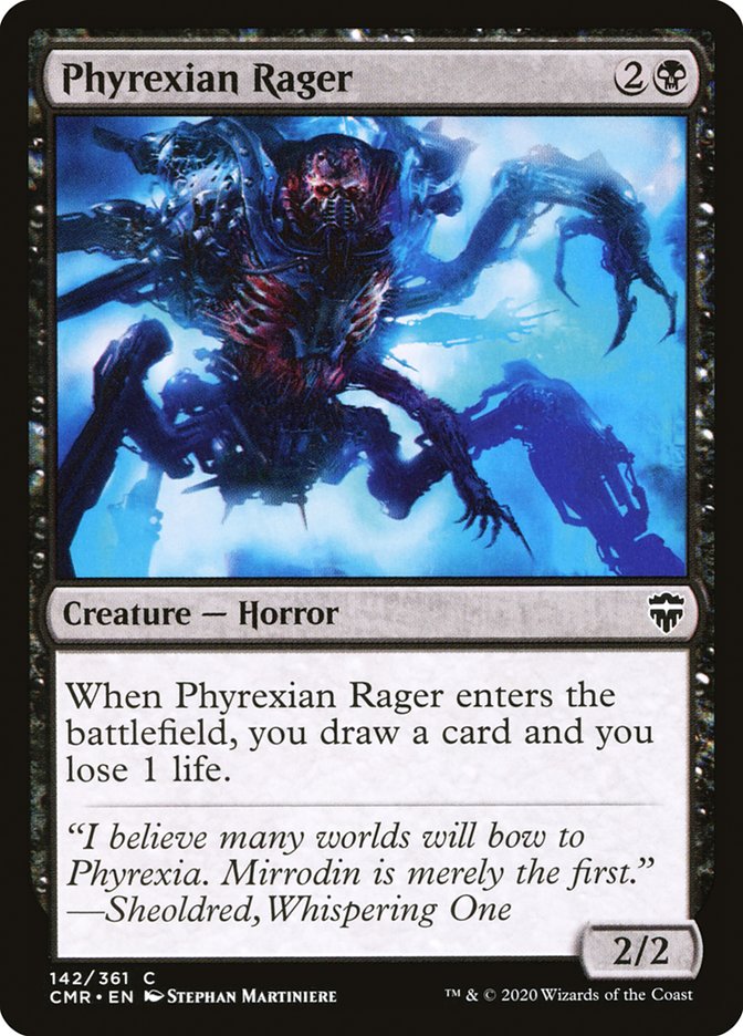 Phyrexian Rager (CMR-142) - Commander Legends [Common]