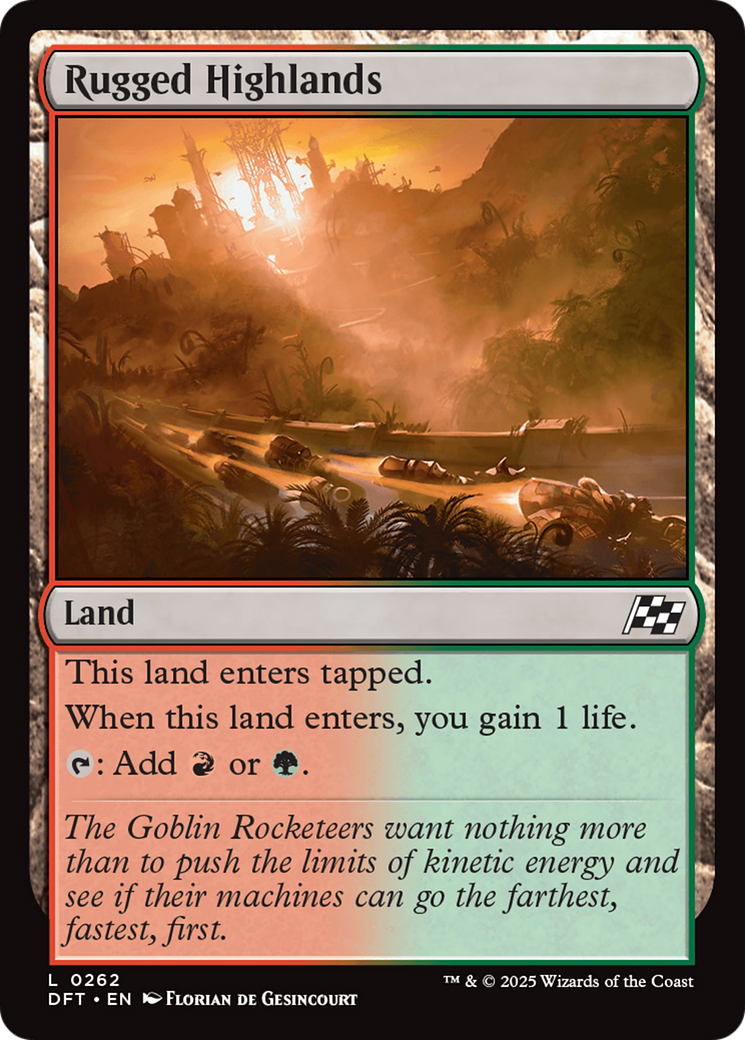 Rugged Highlands (DFT-262) - Aetherdrift [Common]