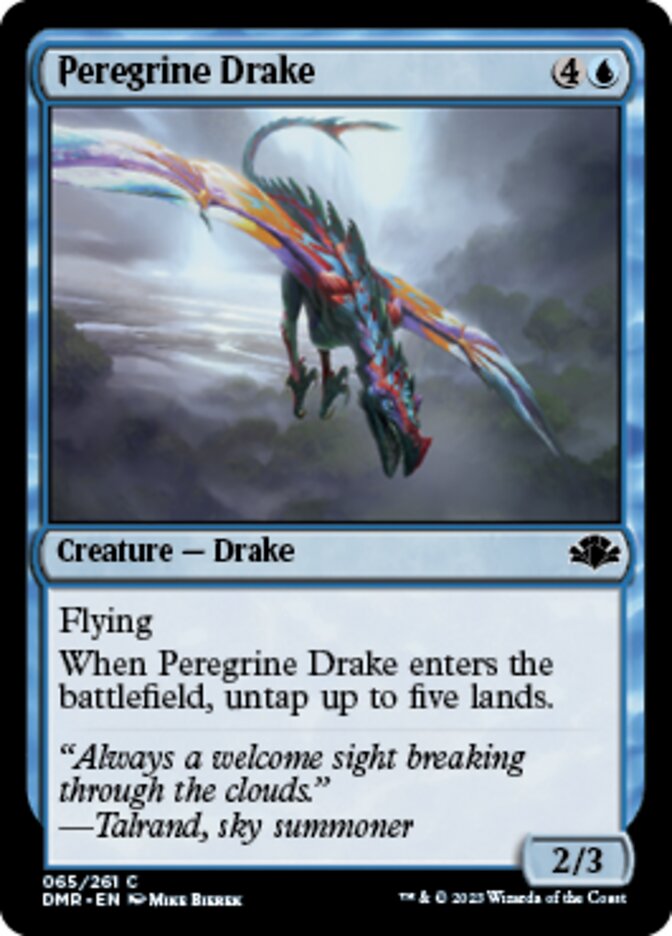Peregrine Drake (DMR-065) - Dominaria Remastered [Common]
