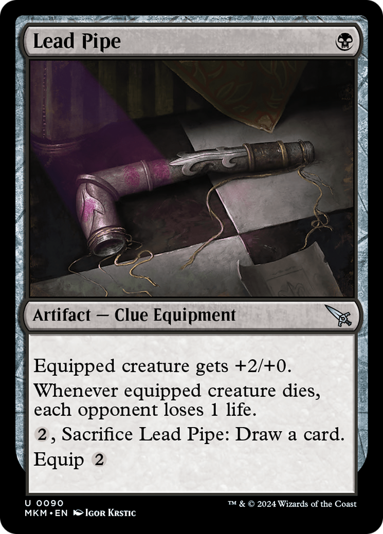 Lead Pipe (MKM-090) - Murders at Karlov Manor [Uncommon]