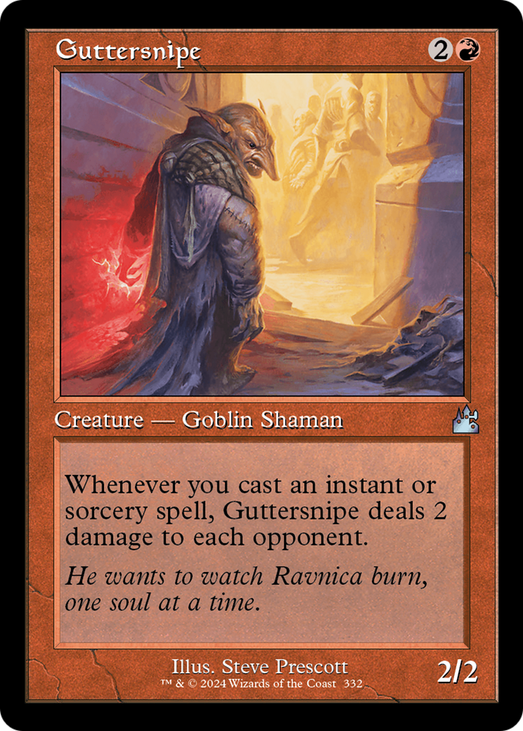 Guttersnipe (RVR-332) - Ravnica Remastered [Uncommon]