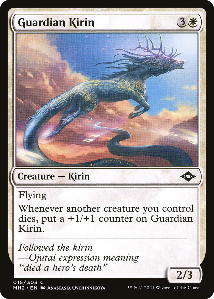 Guardian Kirin (MH2-015) - Modern Horizons 2 [Common]