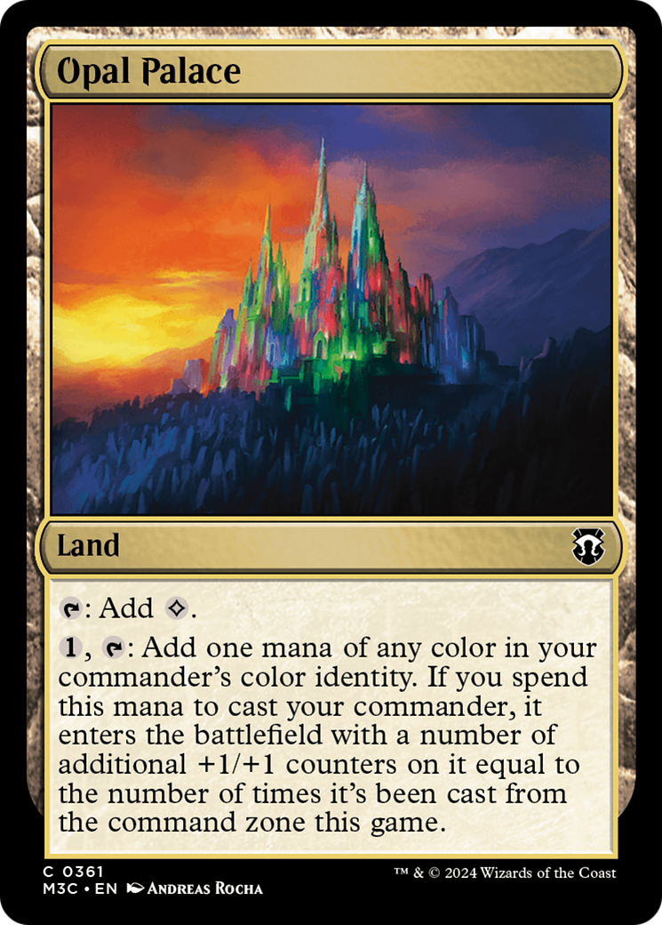 Opal Palace (M3C-361) - Modern Horizons 3 Commander Foil [Common]