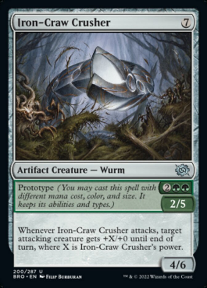 Iron-Craw Crusher (BRO-200) - The Brothers' War [Uncommon]