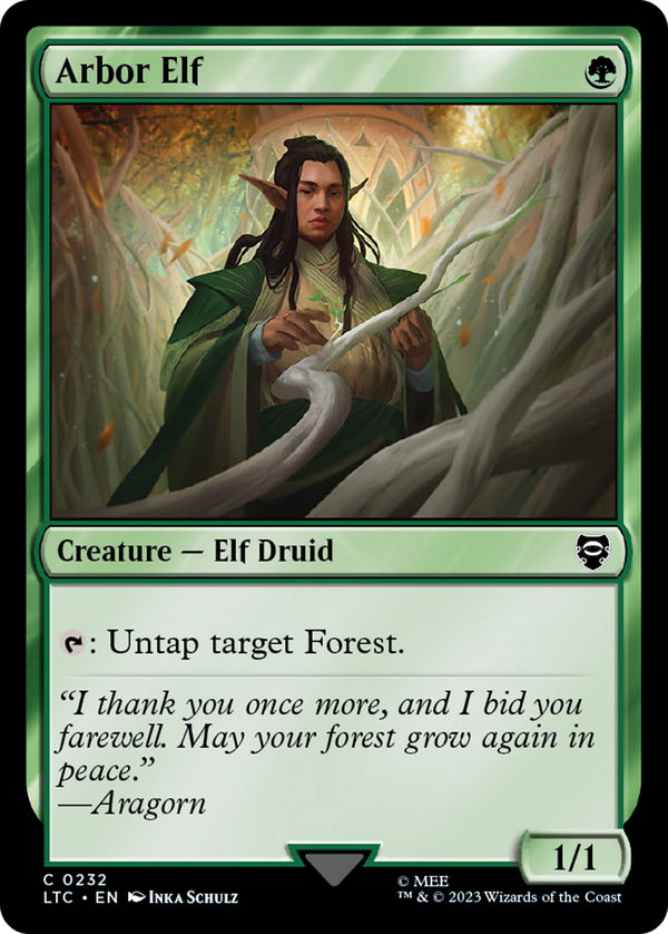 Arbor Elf (LTC-232) - Tales of Middle-earth Commander [Common]