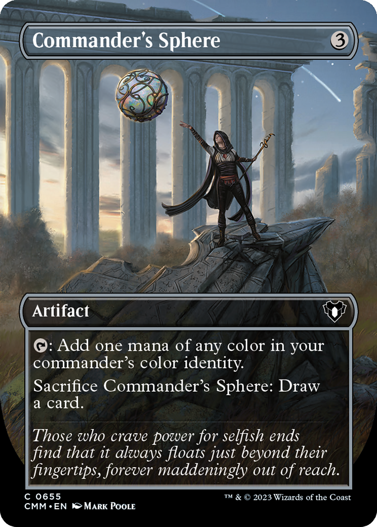 Commander's Sphere (CMM-655) - Commander Masters (Borderless) [Common]