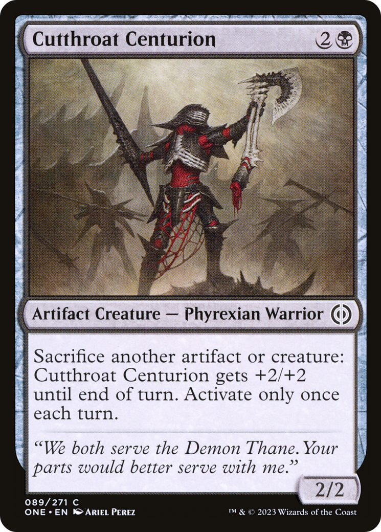 Cutthroat Centurion (ONE-089) - Phyrexia: All Will Be One [Common]