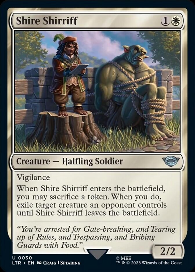 Shire Shirriff (LTR-030) - The Lord of the Rings: Tales of Middle-earth [Uncommon]