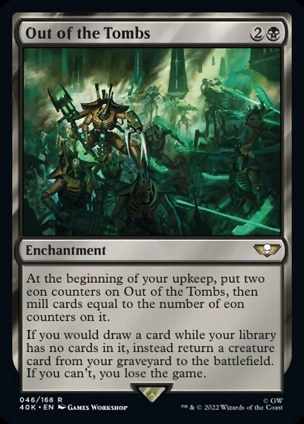 Out of the Tombs (40K-046) - Warhammer 40,000 Commander [Rare]