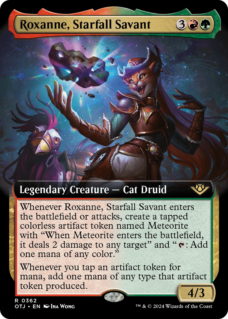 Roxanne, Starfall Savant (OTJ-362) - Outlaws of Thunder Junction: (Extended Art) [Rare]