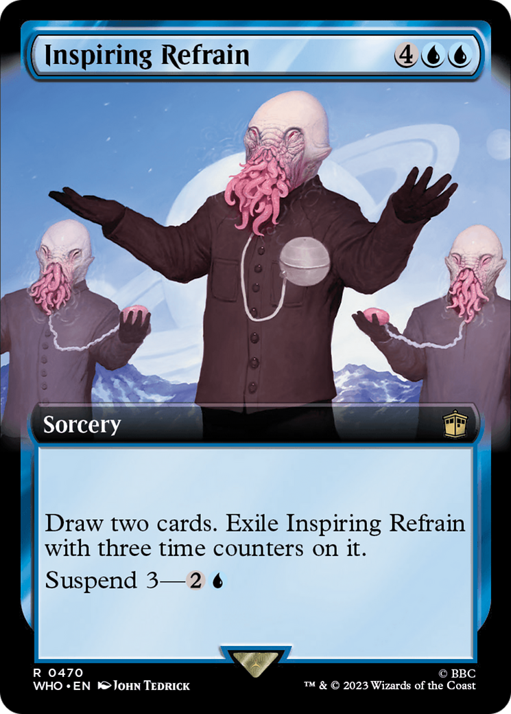 Inspiring Refrain (WHO-470) - Doctor Who: (Extended Art) [Rare]