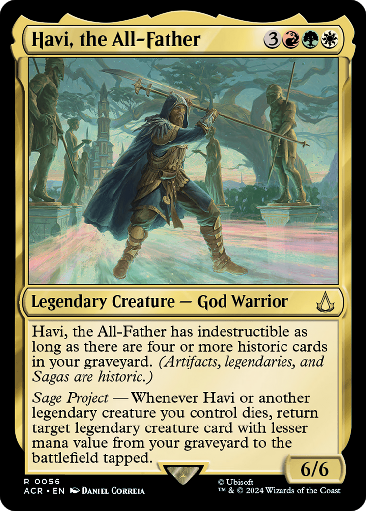 Havi, the All-Father (ACR-056) - Assassin's Creed Foil [Rare]