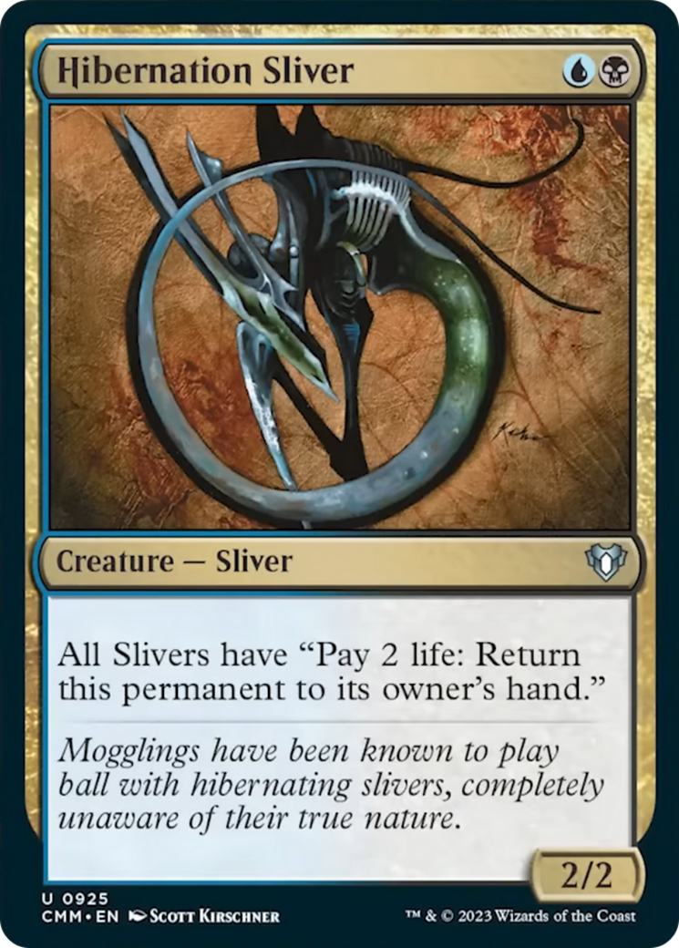 Hibernation Sliver (CMM-925) - Commander Masters [Uncommon]