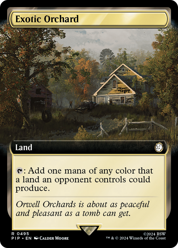Exotic Orchard (PIP-495) - Fallout: (Extended Art) [Rare]