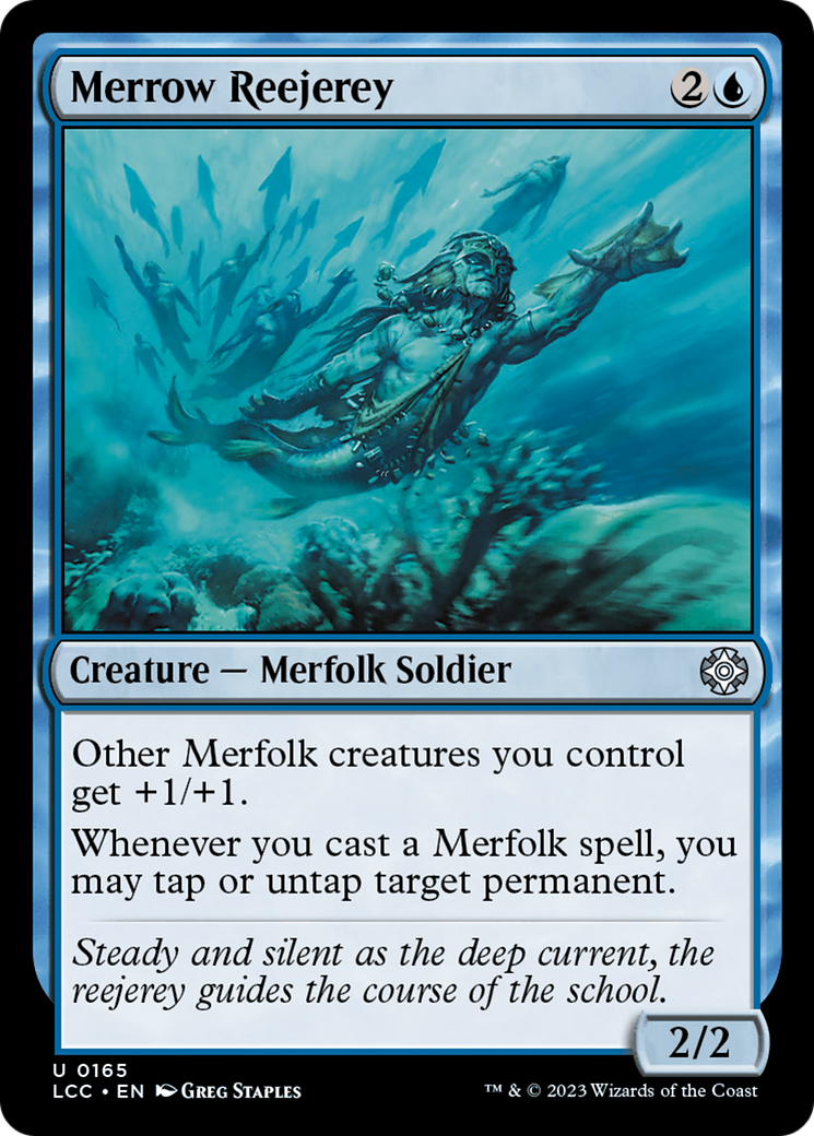 Merrow Reejerey (LCC-165) - The Lost Caverns of Ixalan Commander [Uncommon]