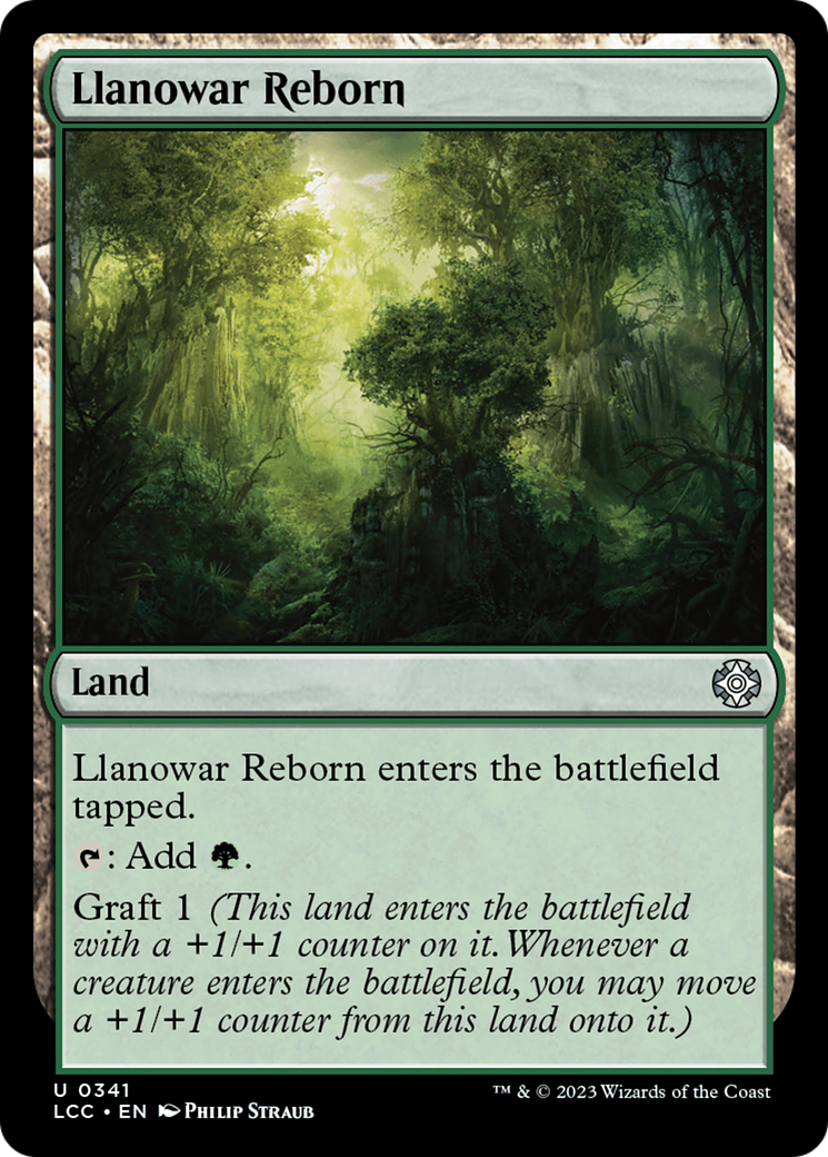 Llanowar Reborn (LCC-341) - The Lost Caverns of Ixalan Commander [Uncommon]