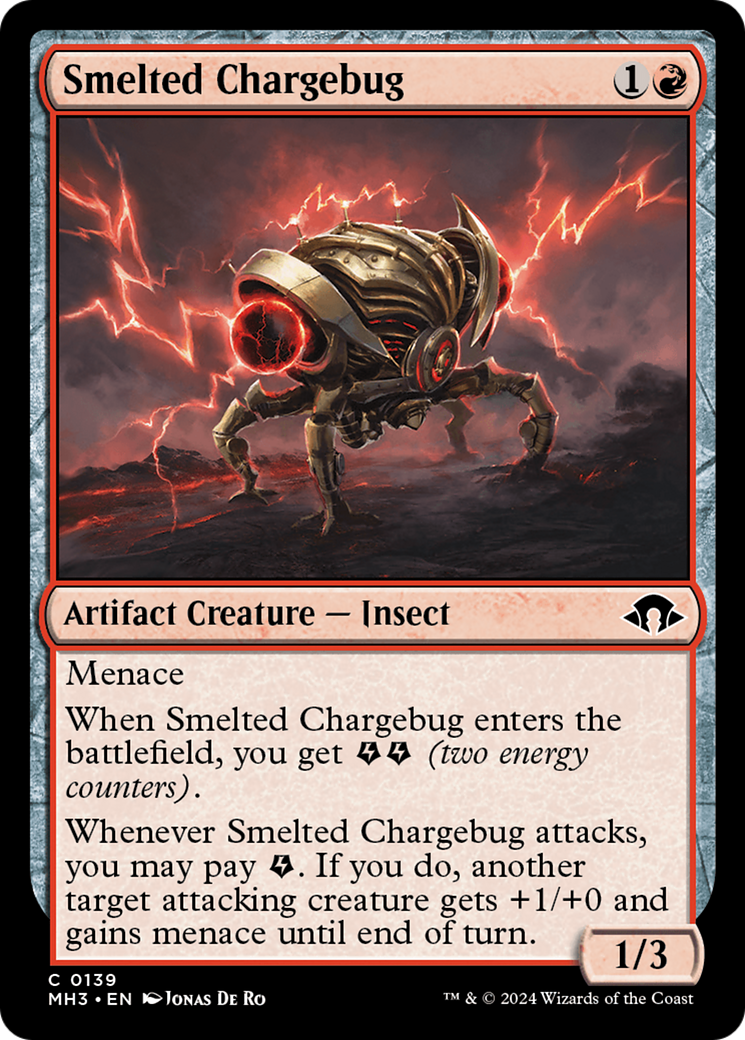Smelted Chargebug (MH3-139) - Modern Horizons 3 Foil [Common]