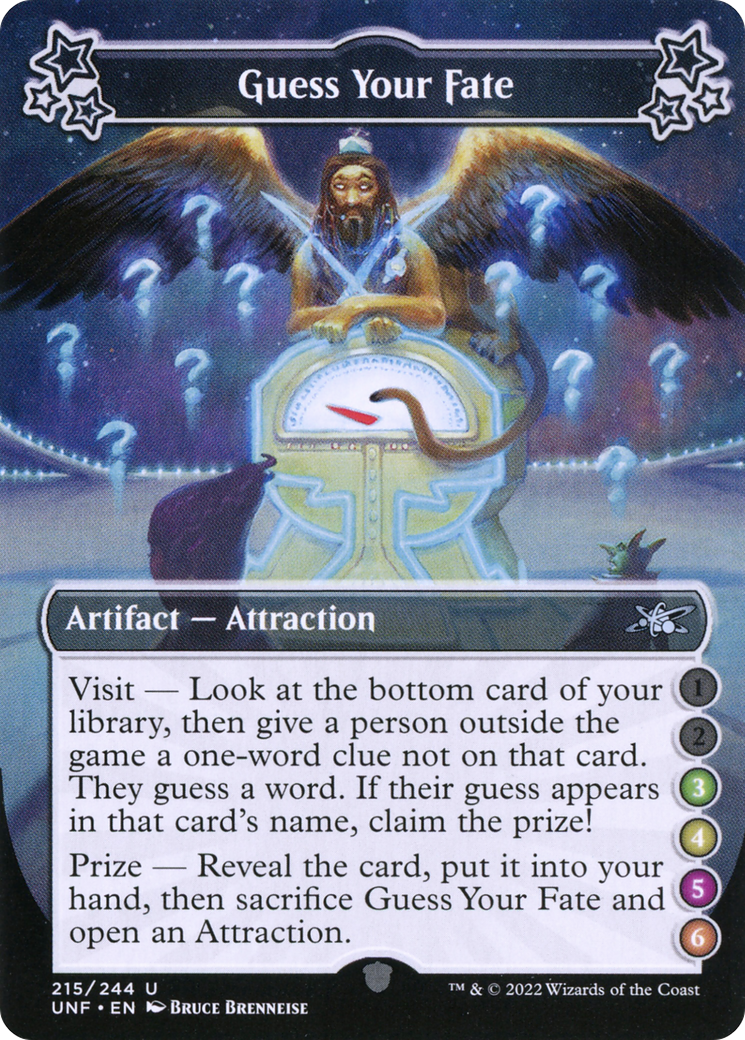 Guess Your Fate (UNF-215D) - Unfinity [Uncommon]