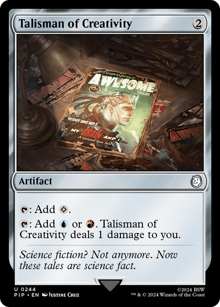 Talisman of Creativity (PIP-244) - Fallout [Uncommon]