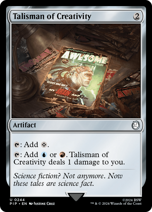Talisman of Creativity (PIP-244) - Fallout [Uncommon]