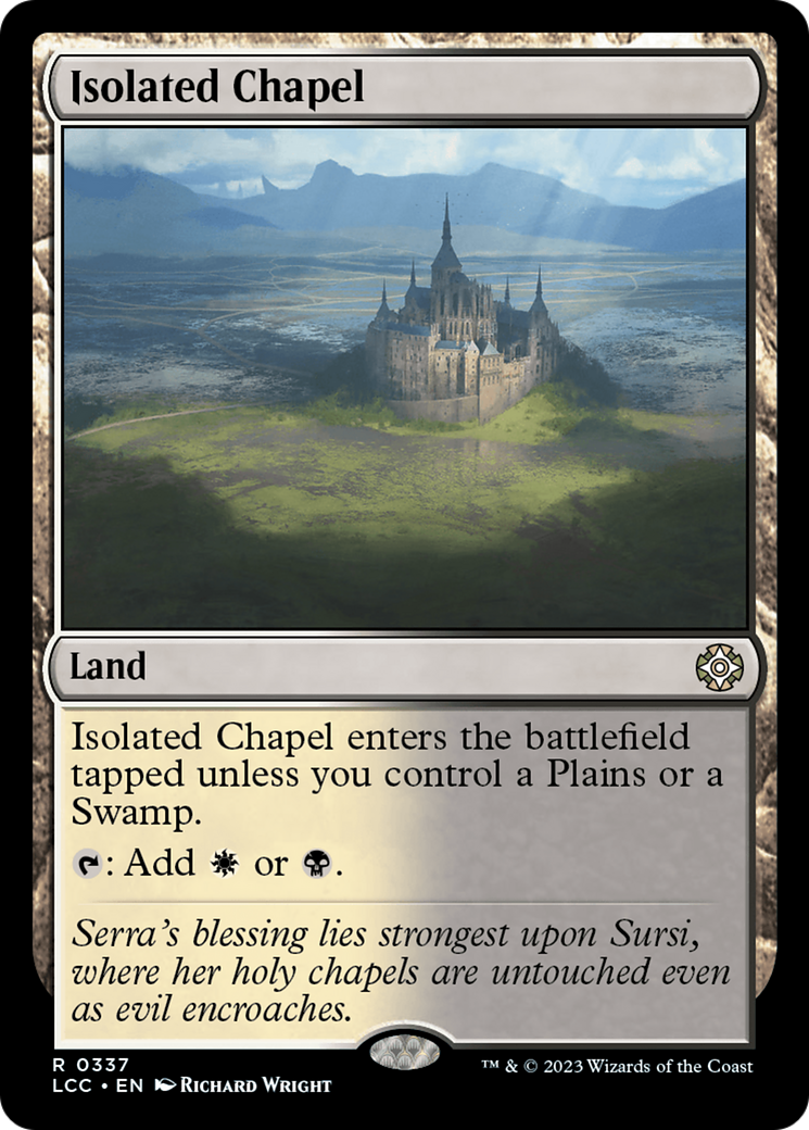 Isolated Chapel (LCC-337) - The Lost Caverns of Ixalan Commander [Rare]