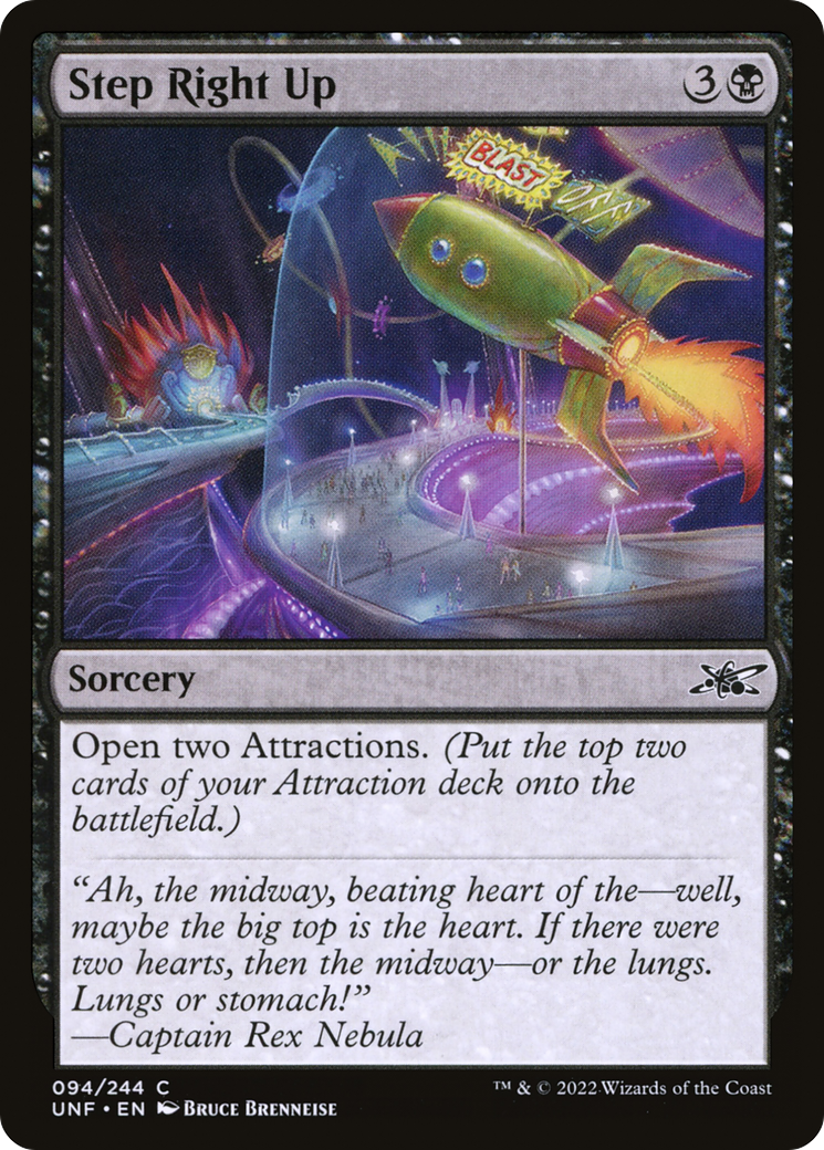 Step Right Up (UNF-094) - Unfinity Foil [Common]