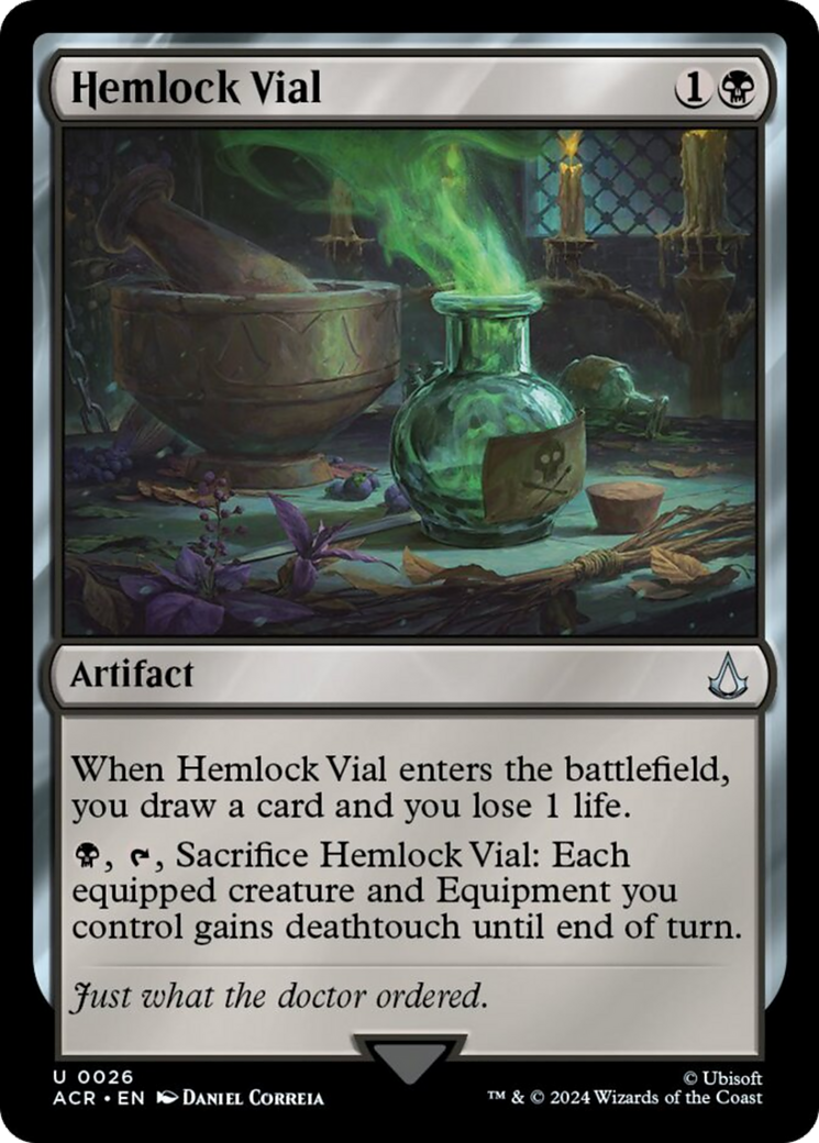 Hemlock Vial (ACR-026) - Assassin's Creed [Uncommon]