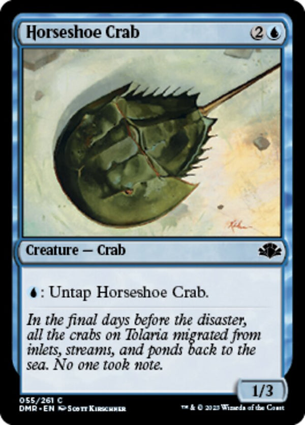 Horseshoe Crab (DMR-055) - Dominaria Remastered [Common]