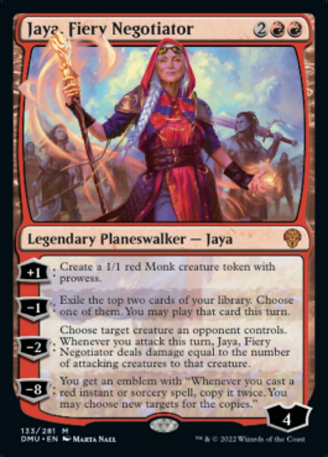 Jaya, Fiery Negotiator (DMU-133) - Dominaria United [Mythic]
