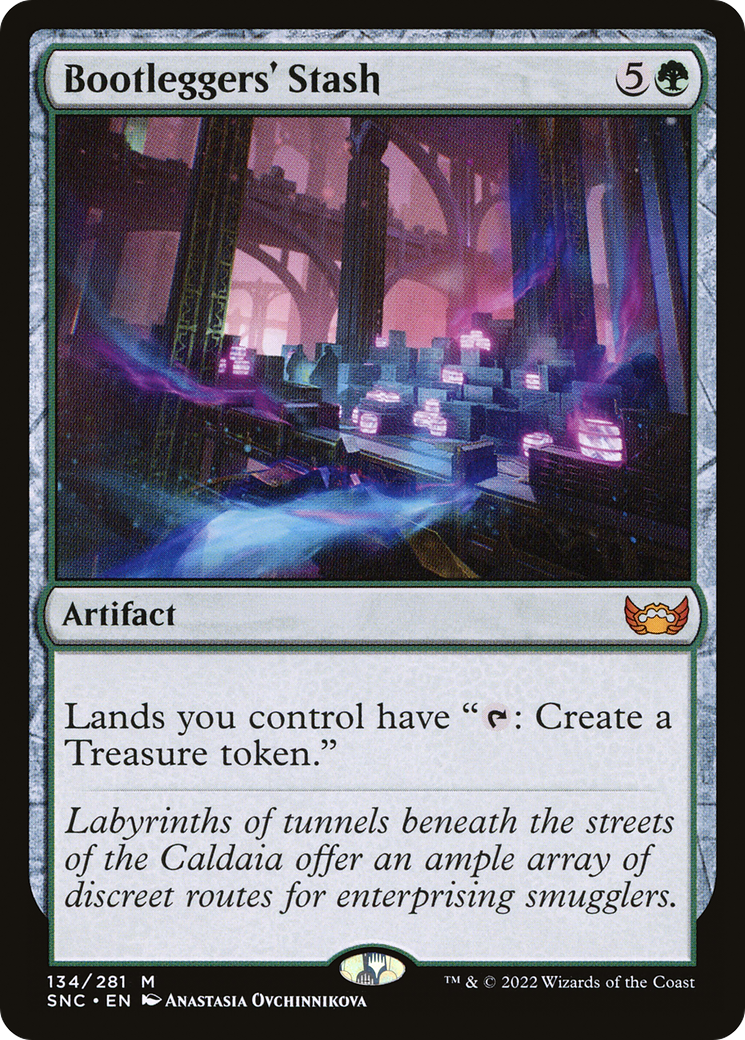 Bootleggers' Stash (SNC-134) - Streets of New Capenna [Mythic]
