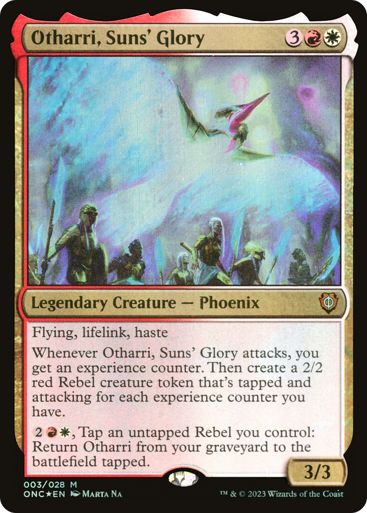 Otharri, Suns' Glory (ONC-003) - Phyrexia: All Will Be One Commander [Mythic]