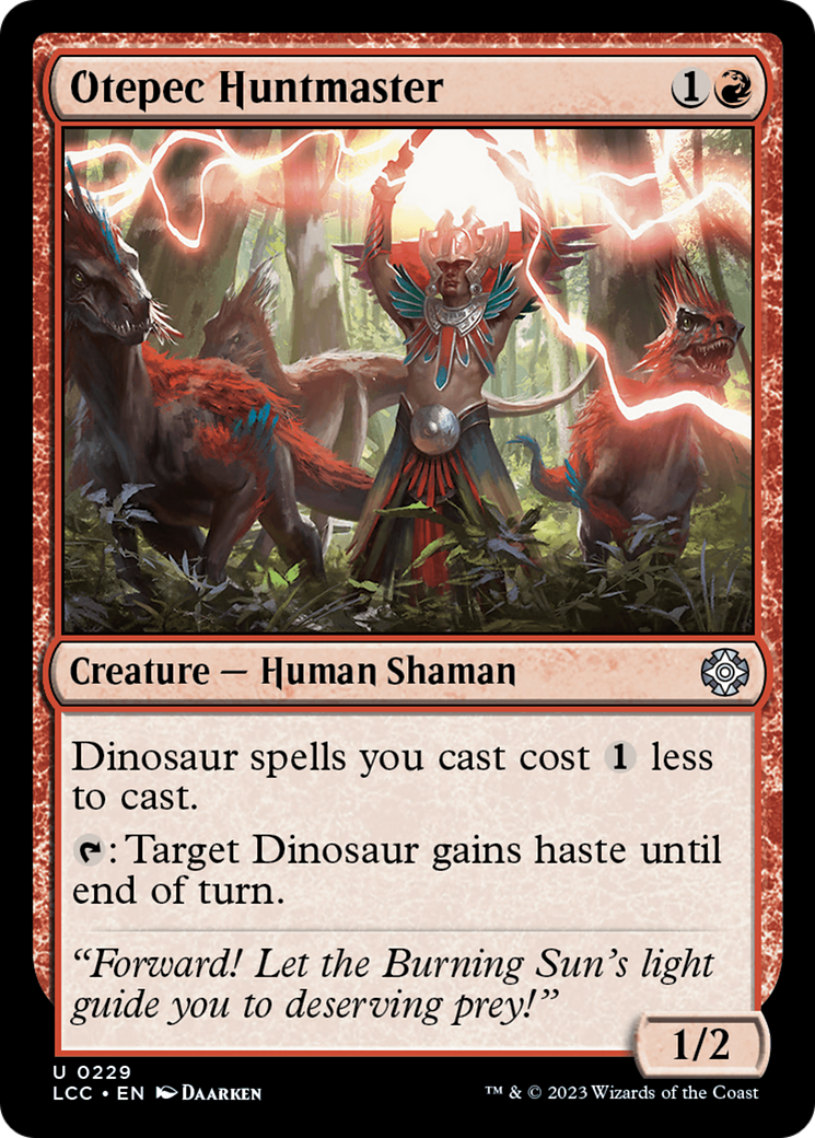 Otepec Huntmaster (LCC-229) - The Lost Caverns of Ixalan Commander [Uncommon]