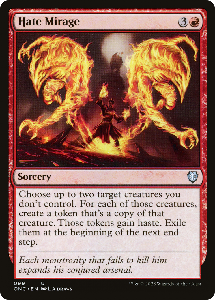 Hate Mirage (ONC-099) - Phyrexia: All Will Be One Commander [Uncommon]